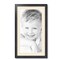 ArtToFrames 16x28" Matted Picture Frame with 12x24" Single Mat Photo Opening Framed in 1.25" Black and 2" Mat (FWM-4083-16x28)